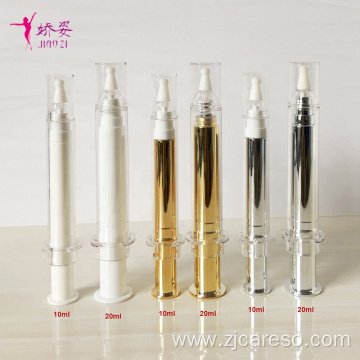 Straight Cosmetic Syringe Airless Bottle for Eye Essence